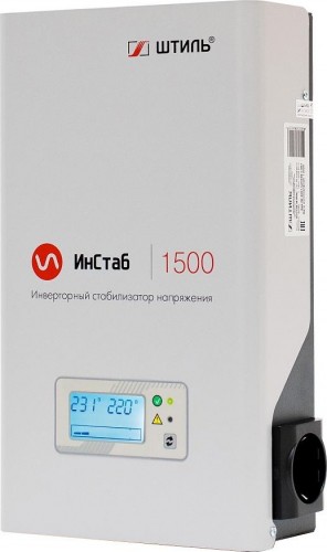Стабилизатор напряжения Штиль IS1500 до 1125Вт фото Стабилизатор напряжения Штиль IS1500 до 1125Вт картинка